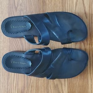 BearTraps leather sandals